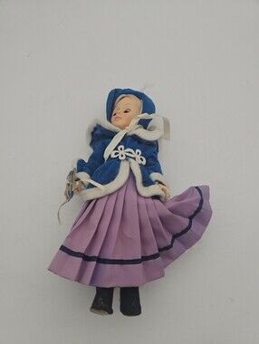 VINTAGE EFFANBEE CURRIER & IVES GIRL SKATER  DOLL